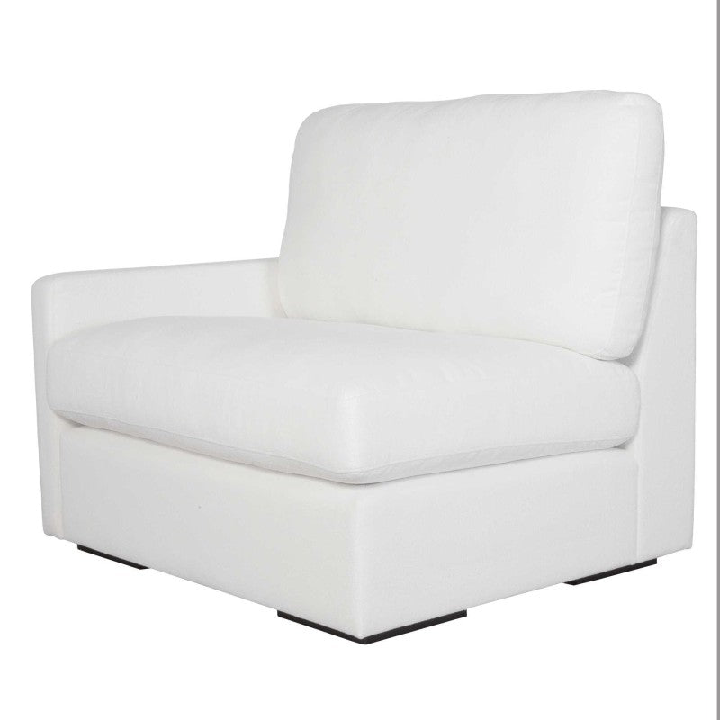 Refuge - Arctic White Left Arm Facing Sofa