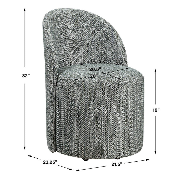 Roll With It - Dining Chair - Teal