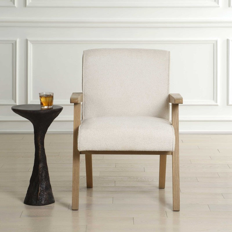 Blakely - Dining Arm Chair - White