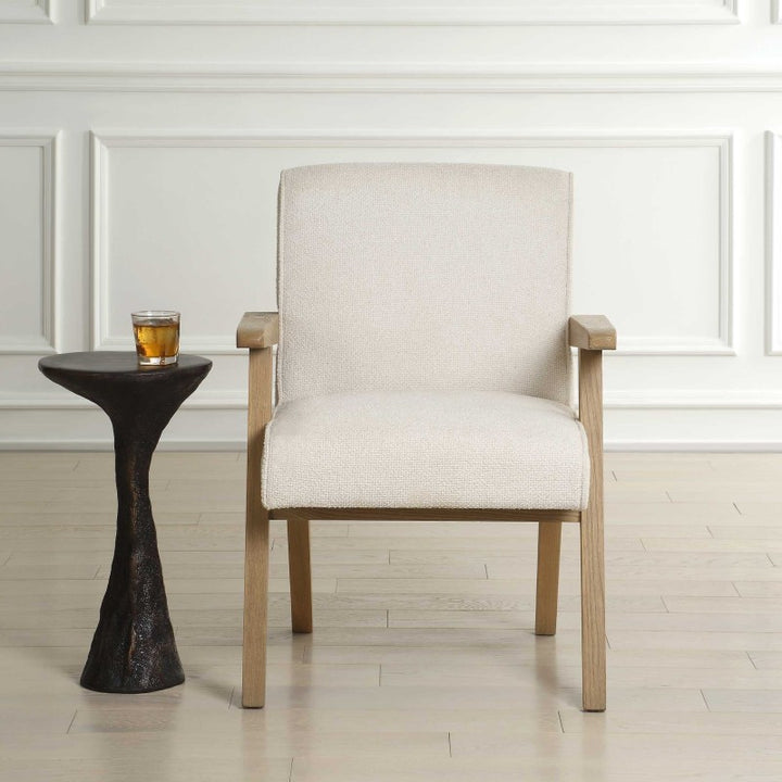 Blakely - Dining Arm Chair - White