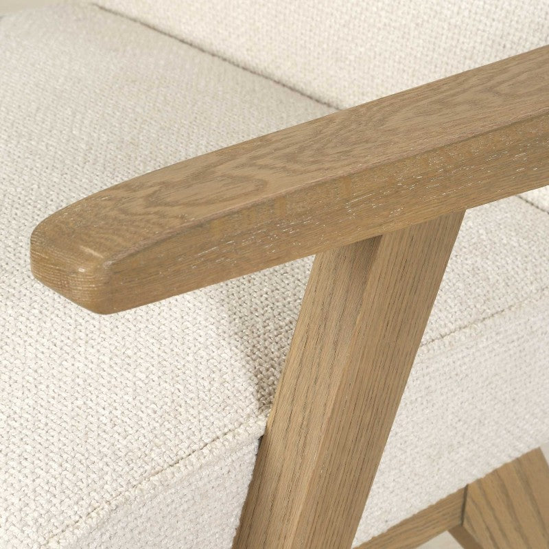 Blakely - Dining Arm Chair - White
