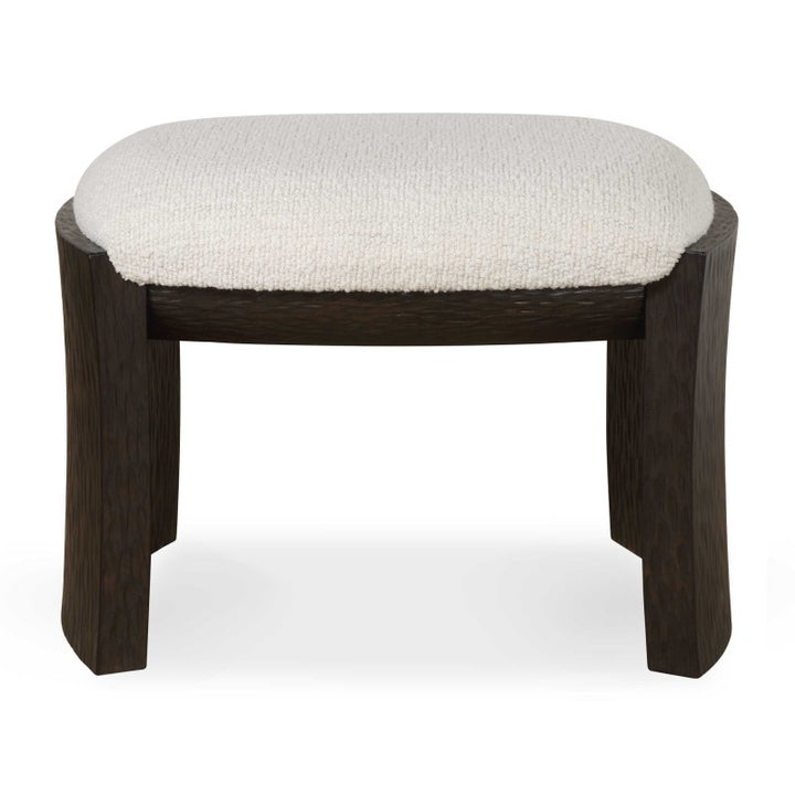 Port - Small Bench - Walnut / White