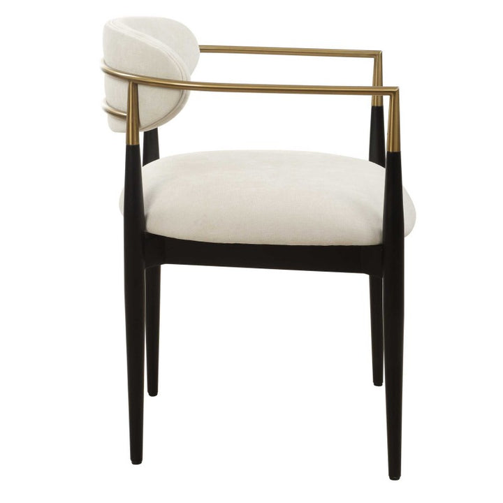 Moxie - Dining Arm Chair - White