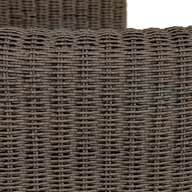 Tropic - Outdoor Lounge Chair - Brown / White