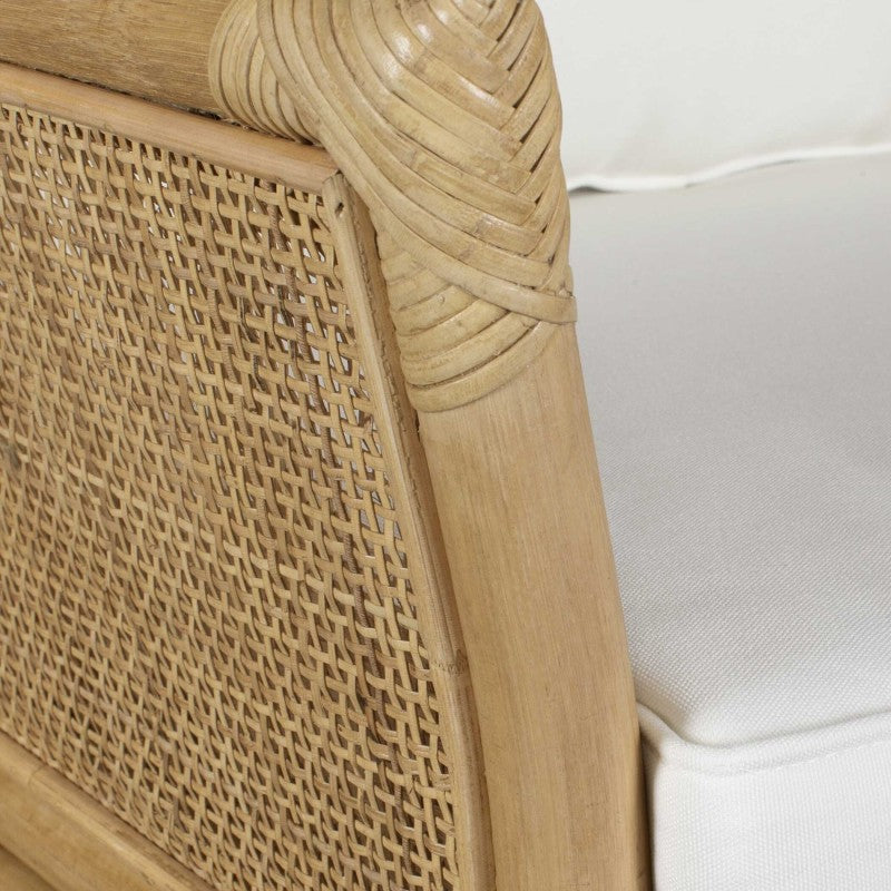 Pacific - Rattan Counter Stool - Brown / White