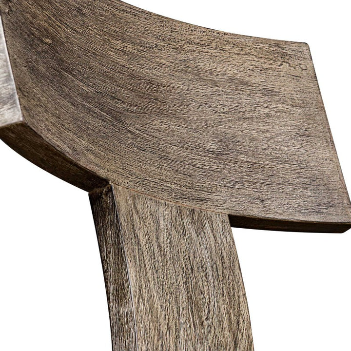 Cellini - Outdoor Bar Stool - Brown / White
