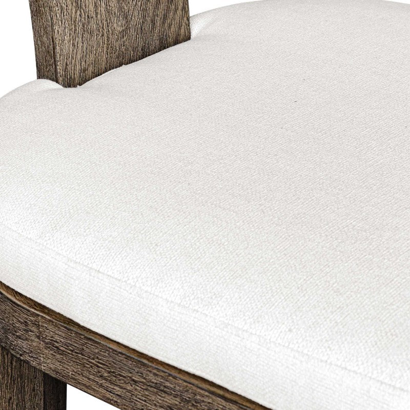 Cellini - Outdoor Bar Stool - Brown / White