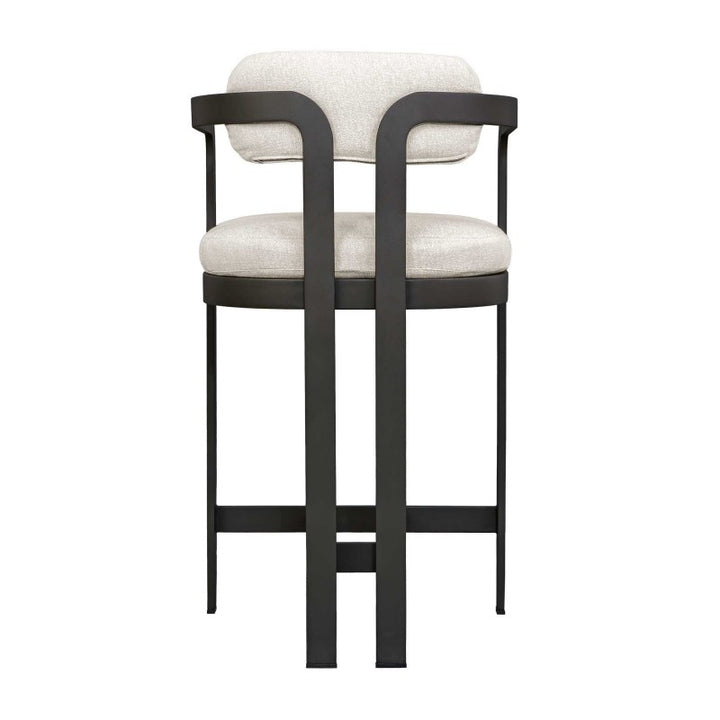 Kalmar - Outdoor Counter Stool - Black / White
