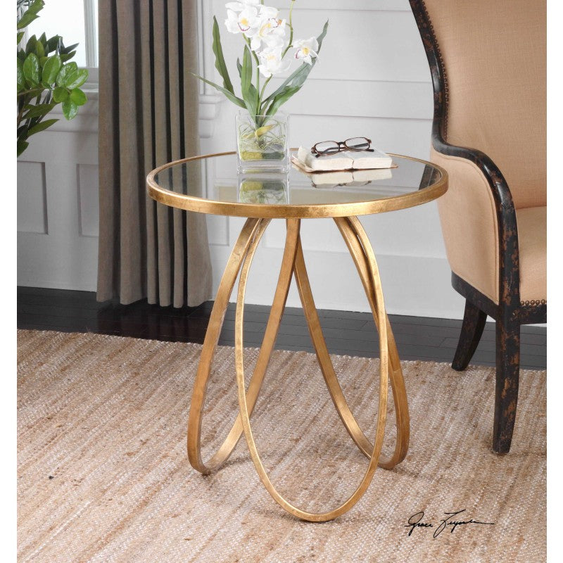 Montrez - Side Table - Gold