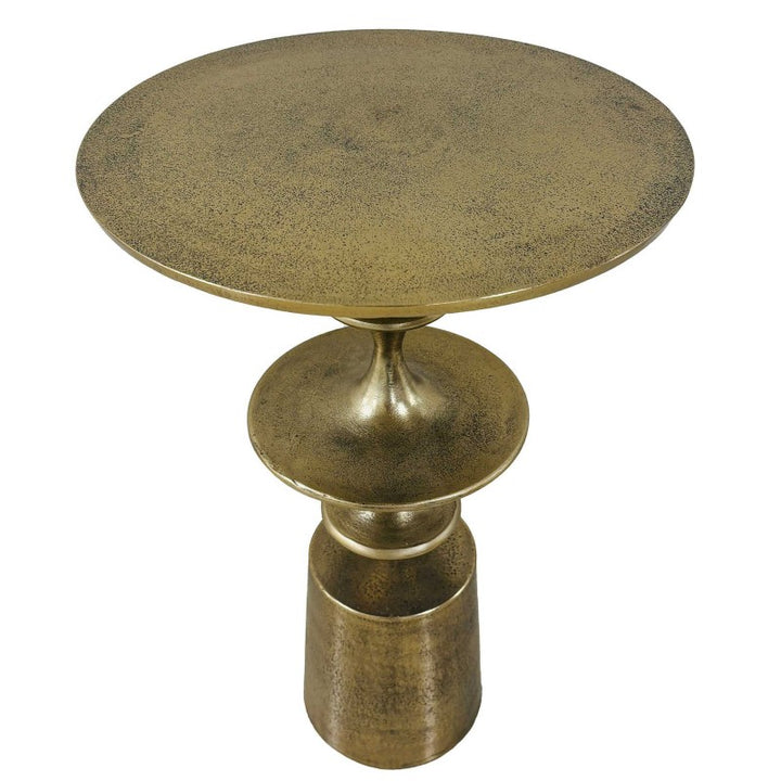 Flight - Accent Table - Brass