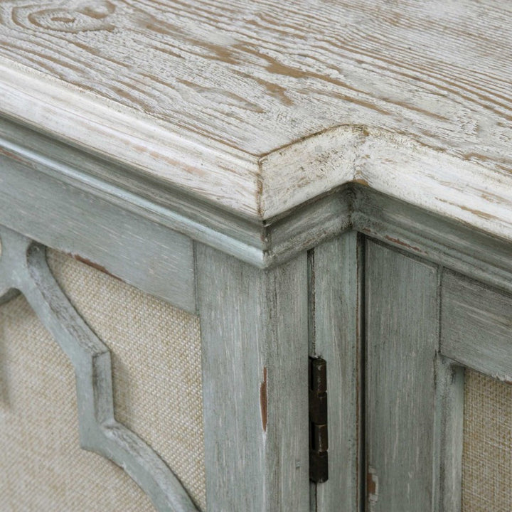Sophie - 4 Door Cabinet - Gray