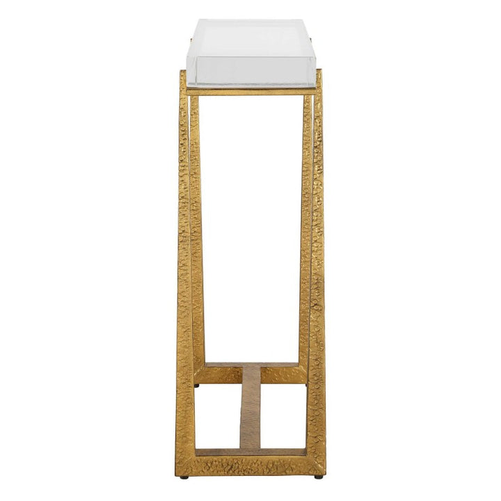Midas - Thick Crystal Accent Table