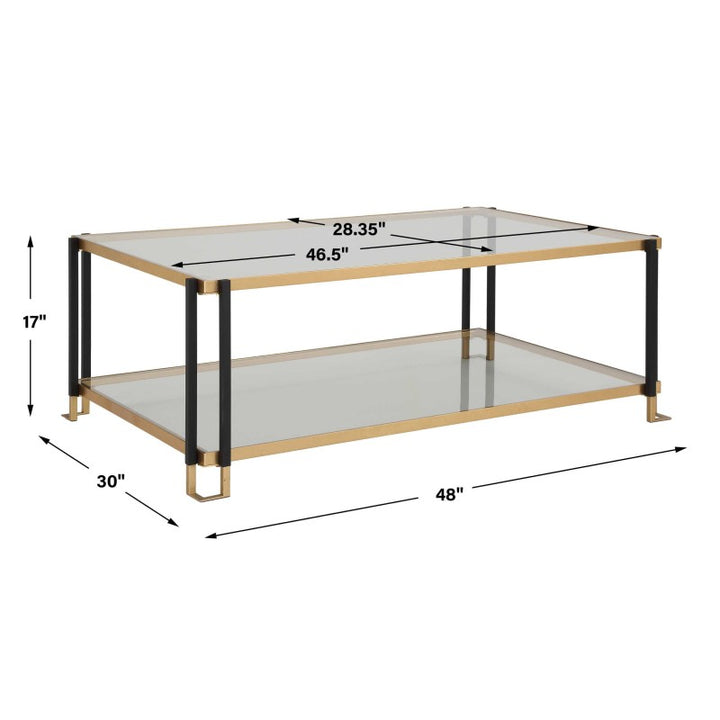 Kentmore - Glass Coffee Table