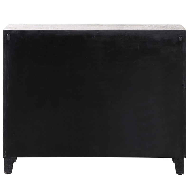 Adalind - Washed Accent Cabinet - White Washed