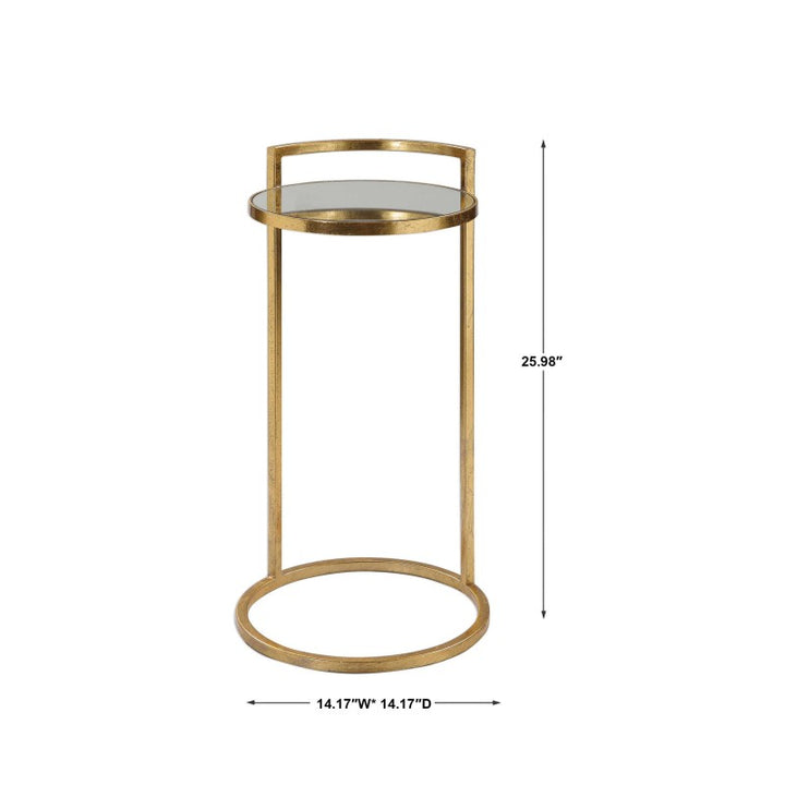 Cailin - Accent Table - Gold