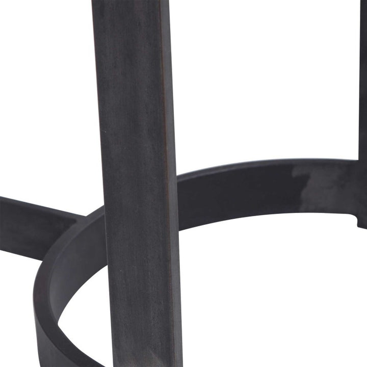 Basuto - Steel Console Table - Light Brown
