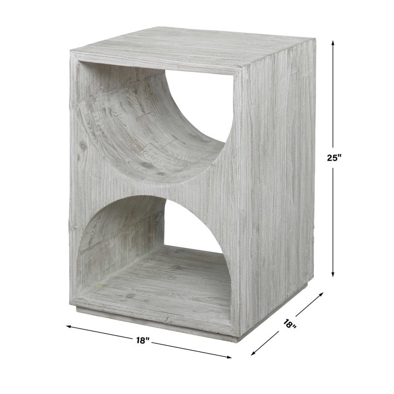 Hans - Side Table - White