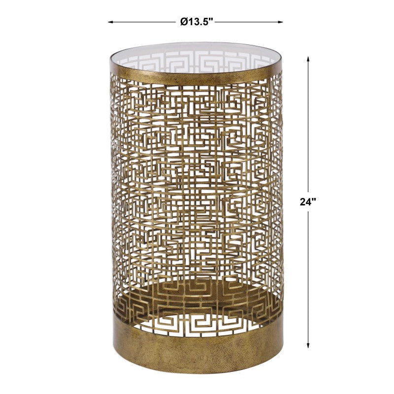 Algernon - Accent Table - Gold