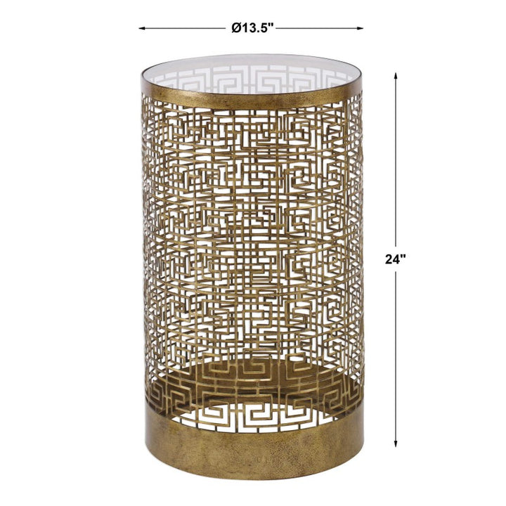 Algernon - Accent Table - Gold
