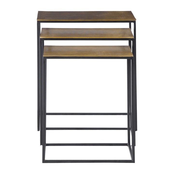 Coreene - Nesting Tables (Set of 3) - Gold