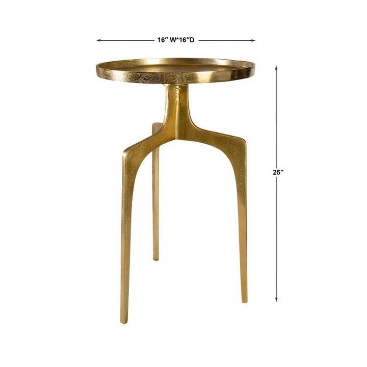 Kenna - Accent Table - Gold