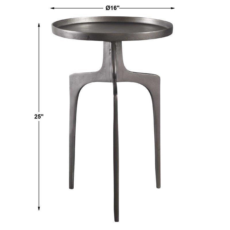 Kenna - Accent Table - Nickel