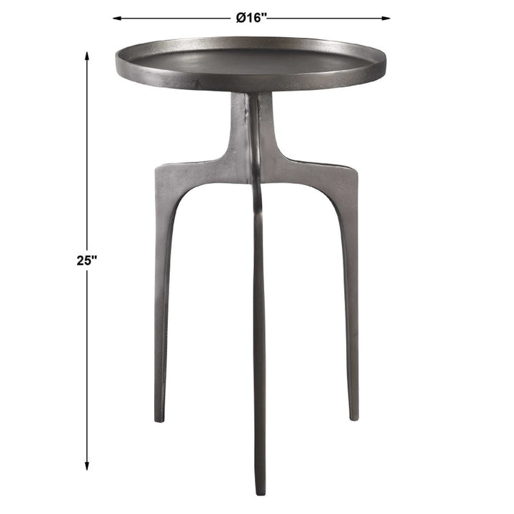 Kenna - Accent Table - Nickel