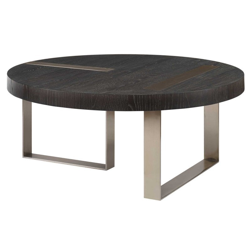 Converge - Round Coffee Table - Black