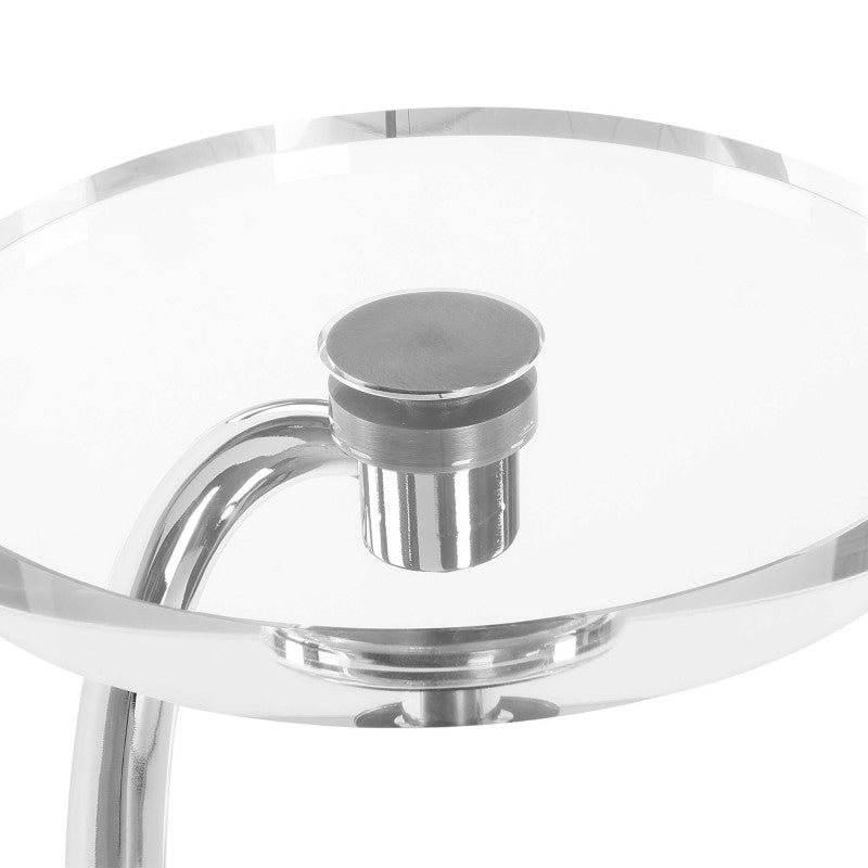 Waveney - Drink Table - Nickel