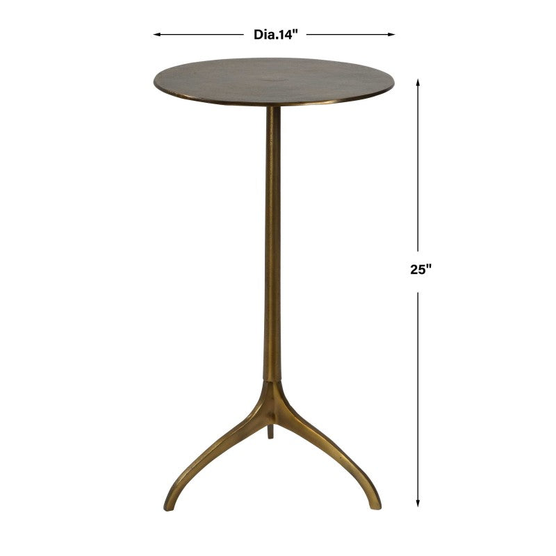 Beacon - Accent Table - Gold
