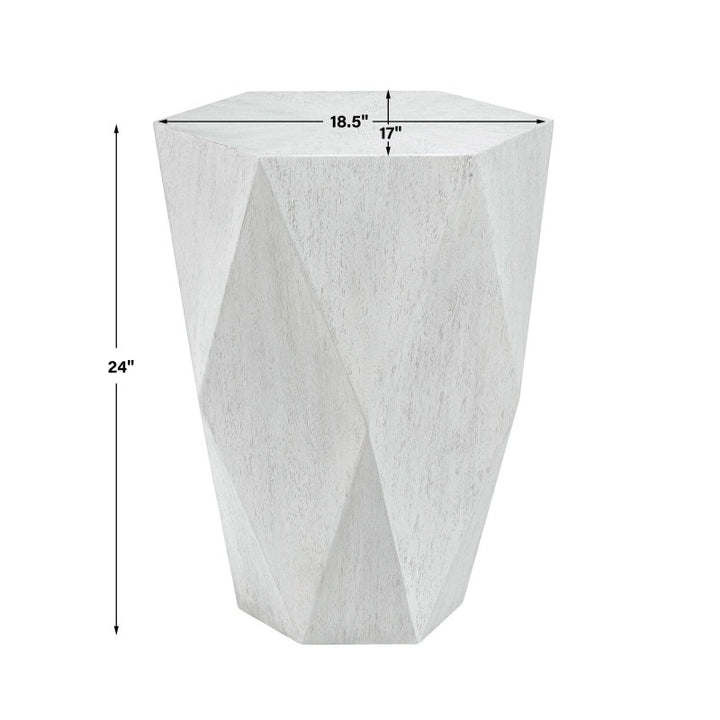 Volker - Side Table - White