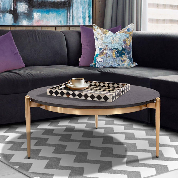 The Julianna Horn and Shell Tiled Tray