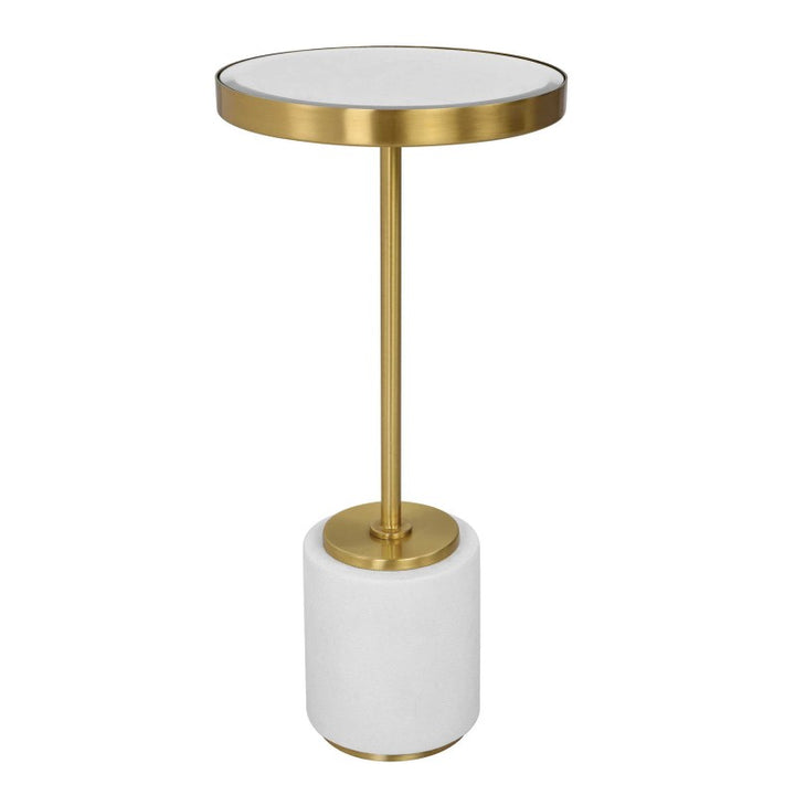 Laurier - Drink Table - White