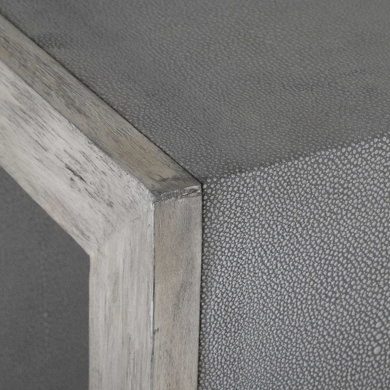 Aerina - Modern End Table - Gray