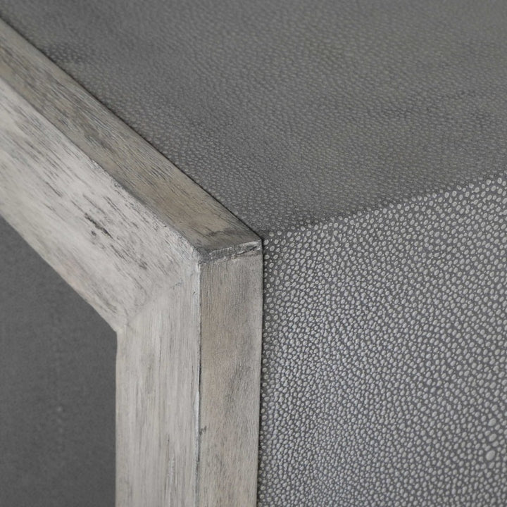Aerina - Modern End Table - Gray