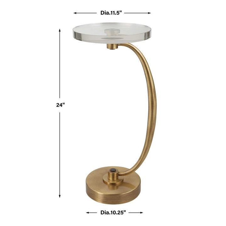 Waveney - Drink Table - Brass