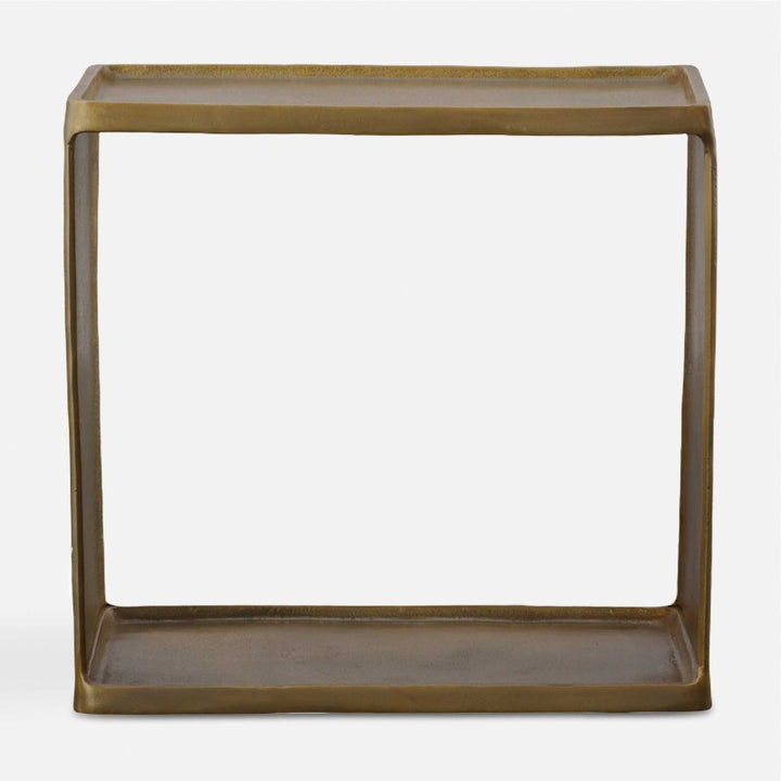 Derwent - Antique Brass Side Table