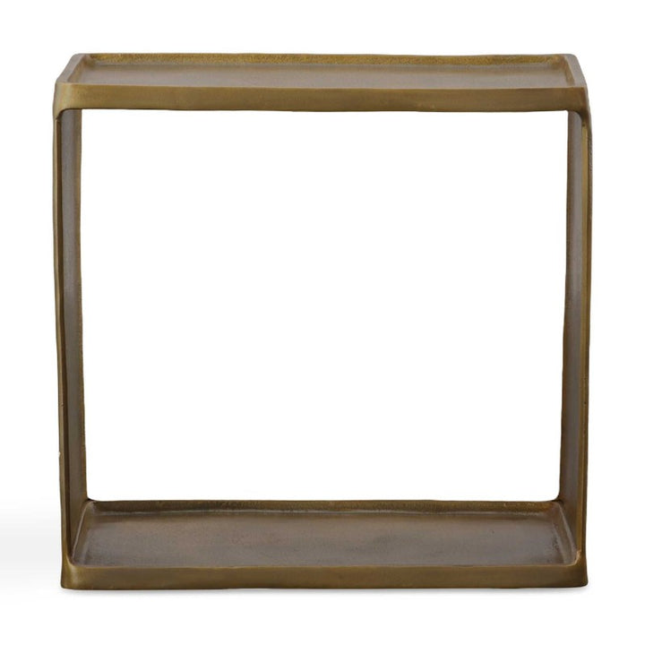Derwent - Antique Brass Side Table