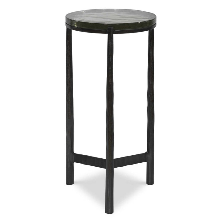 Eternity - Iron & Glass Accent Table