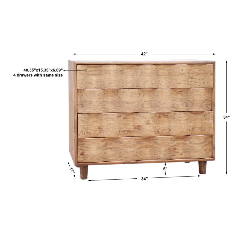 Crawford - Light Oak Accent Chest - Light Brown