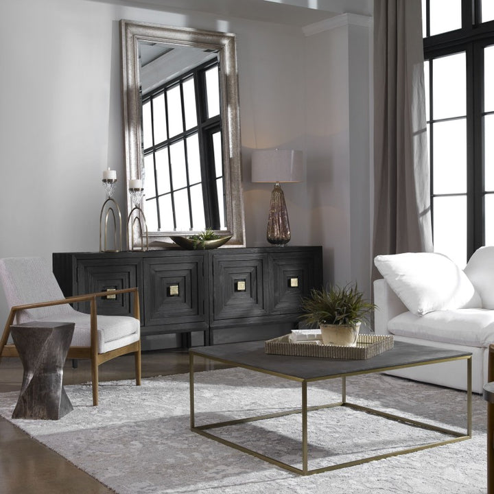Trebon - Modern Coffee Table - Dark Gray