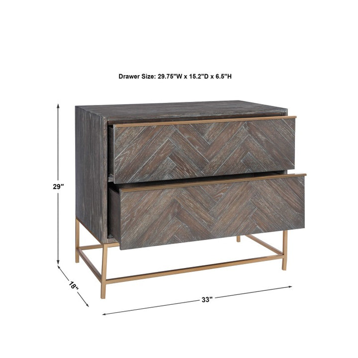 Armistead - Drawer Chest - Dark Walnut