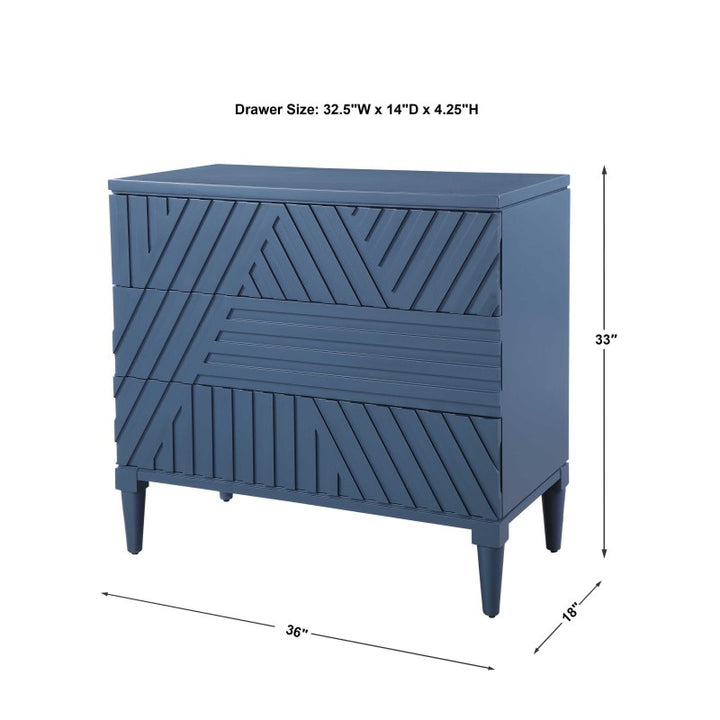 Colby - Drawer Chest - Blue