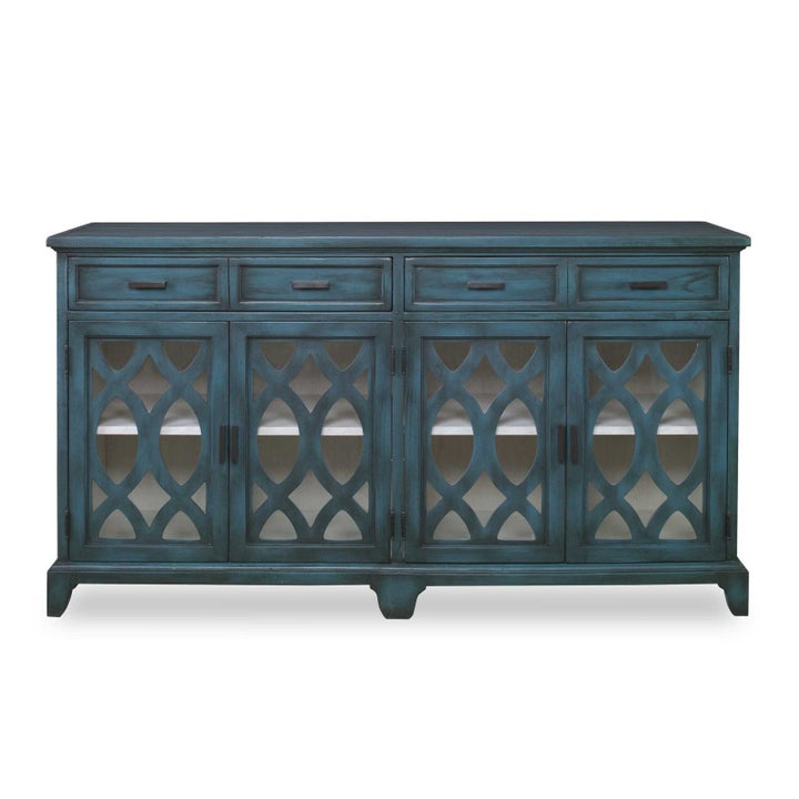 Oksana - Wooden Credenza - Green