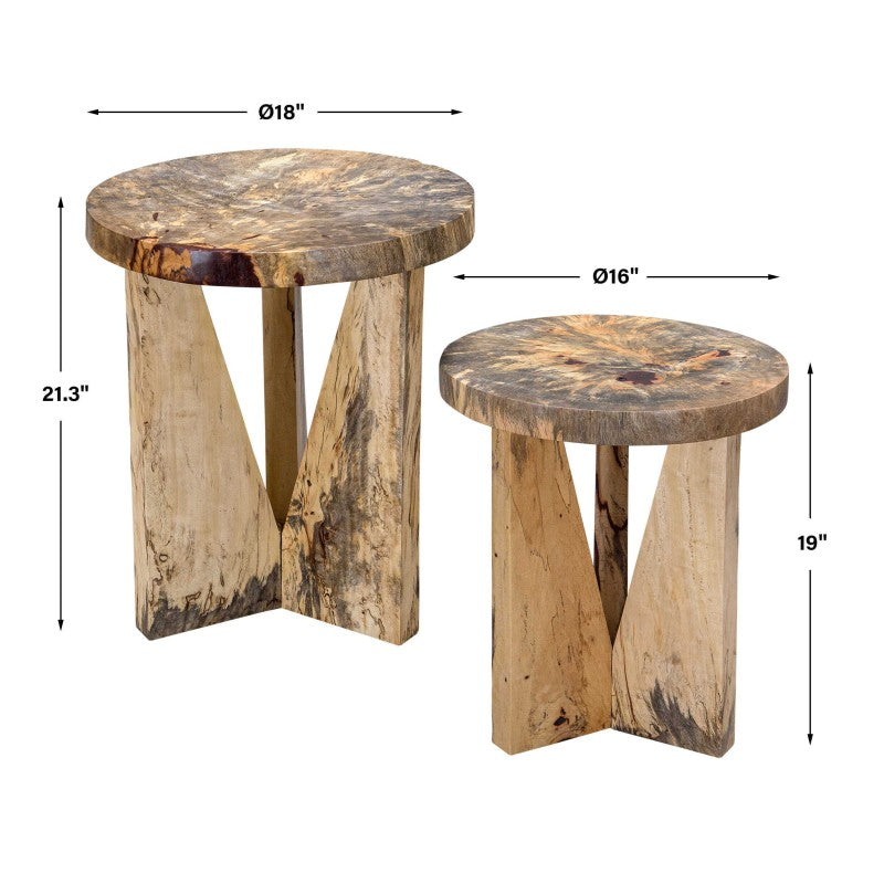 Nadette - Nesting Tables (Set of 2) - Natural