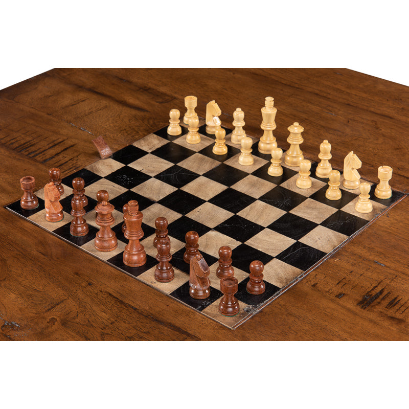 Low Game Table With Four Stools