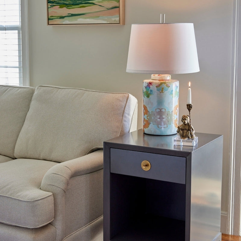 Wintergreen Cylinder Lamp (Sm)