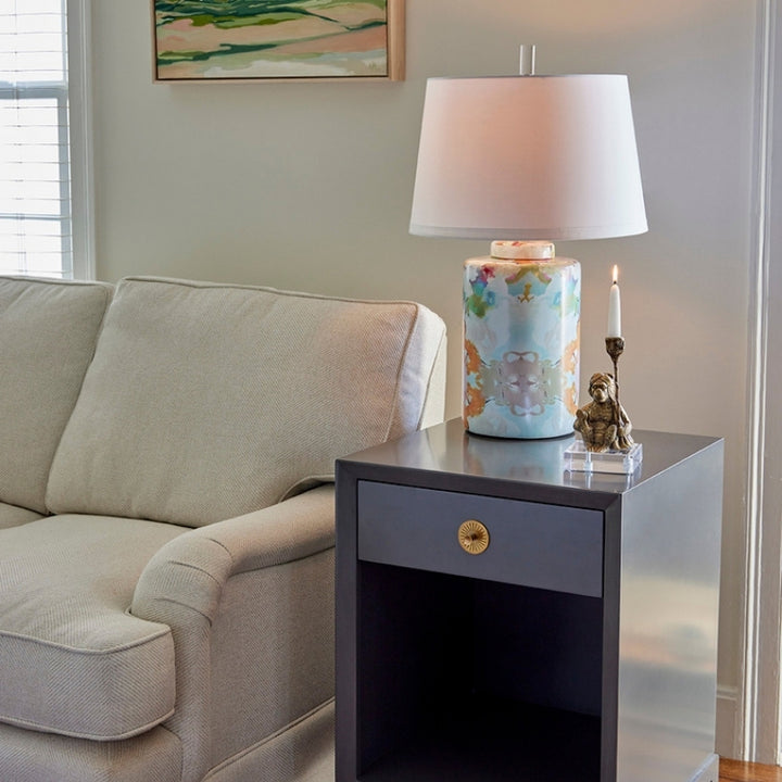 Wintergreen Cylinder Lamp (Sm)