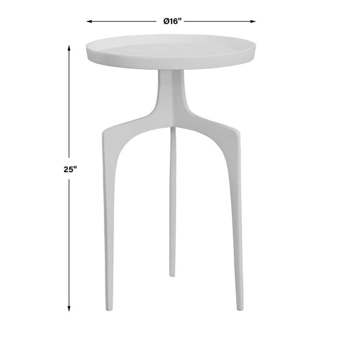 Kenna - Accent Table - White