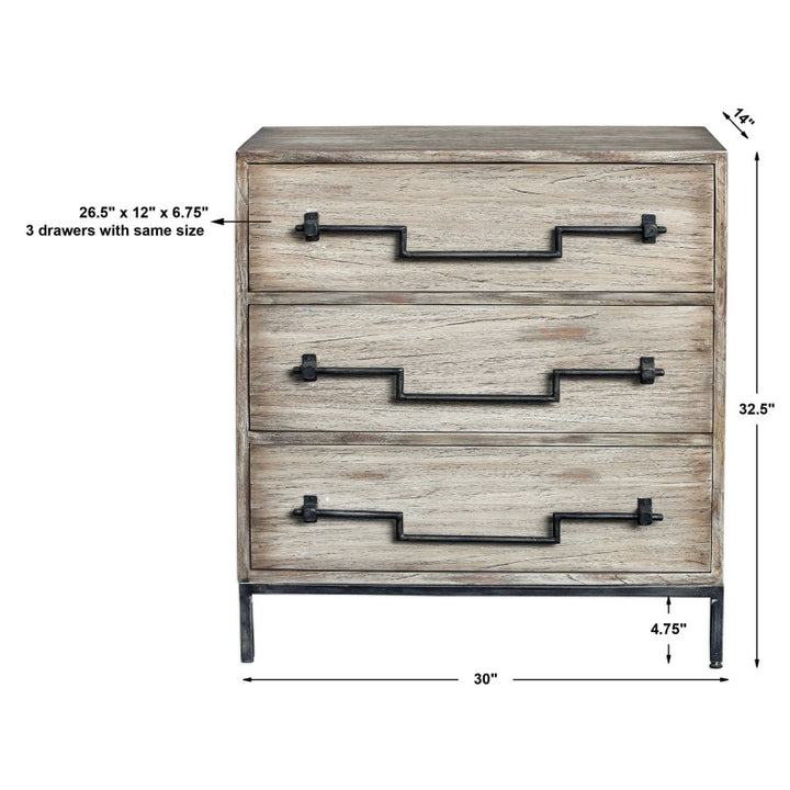 Jory - Accent Chest - Aged Ivory